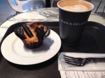 DEAN AND DELUCA, SHINAGAWA- had this as my birthday breakfast. Pastry selection is tempting.